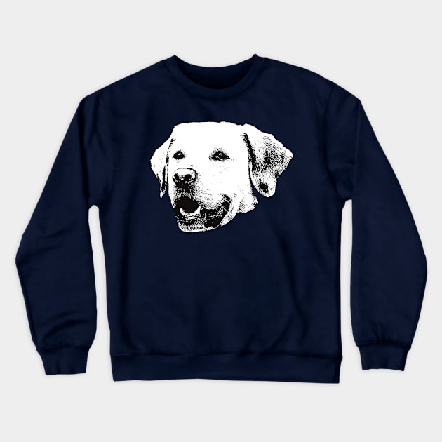 Golden Labrador - Golden Christmas Gifts Crewneck Sweatshirt by DoggyStyles